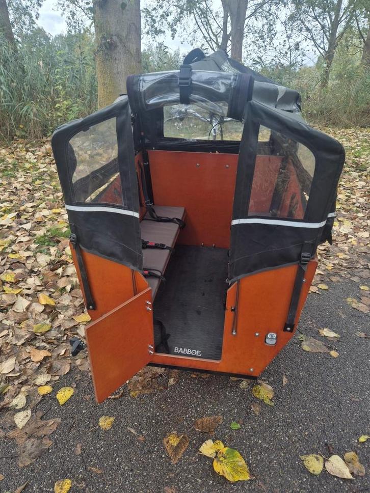 elektrisch bakfiets 6 persoons E-max upgrading gehad, Fietsen en Brommers, Fietsen | Bakfietsen, Zo goed als nieuw, 4 kinderen of meer