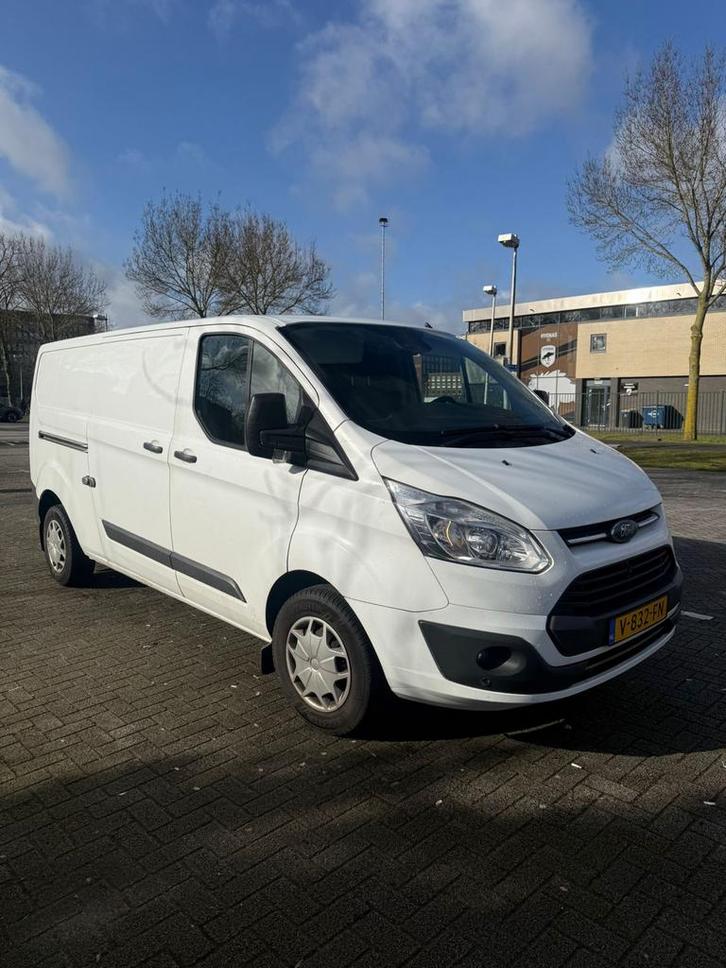 Ford Transit Custom GB 2.0 Tdci 105PK 290 L2h1 2017, Auto's, Bestelauto's, Particulier, Ford, Diesel, Handgeschakeld, Origineel Nederlands