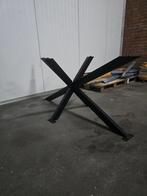Spin Tafelpoot 200x100 h72cm mart zwart, Huis en Inrichting, Ophalen, Tafelpoot, 100 tot 150 cm, Metaal