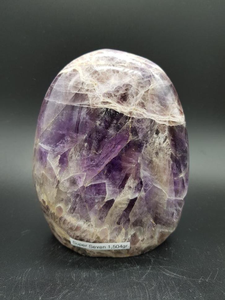 Super Seven Amethist nr. 1, Verzamelen, Mineralen en Fossielen, Mineraal, Ophalen of Verzenden