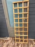2x Houten Trellisscherm voor Klimplanten, Tuin en Terras, Ophalen, Gebruikt, Hout, Tuinhek