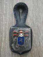 Belgische borstzakhanger,  4e REGIMENT LANSIERS, Verzamelen, Ophalen of Verzenden, Landmacht, Overige gebieden, Embleem of Badge