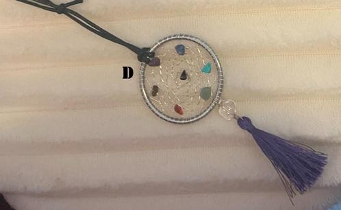 2 X DROMENVANGER KETTING HAND GEMAAKT PER ST. € 17.95, Sieraden, Tassen en Uiterlijk, Kettingen, Nieuw, Steen of Mineraal, Verstelbaar