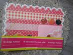 summer fruit tafel dek setje compleet, Huis en Inrichting, Tafelkleden, Ophalen of Verzenden, Nieuw, Rechthoek