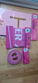 Geboorte Meisje Versiering Set - Hoera een Dochter!, Ophalen of Verzenden