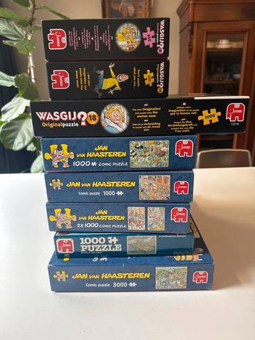 Collectie Wasgij & Jan van Haasteren Puzzels beschikbaar voor biedingen