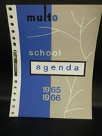 Interieur schoollagenda multomap 1965-1966, Diversen, Schrijfwaren, Ophalen of Verzenden, Nieuw