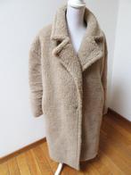 F33 lekker warme winter jas teddy beige maat M 38/40, Ophalen of Verzenden, Zo goed als nieuw, Maat 38/40 (M), Beige
