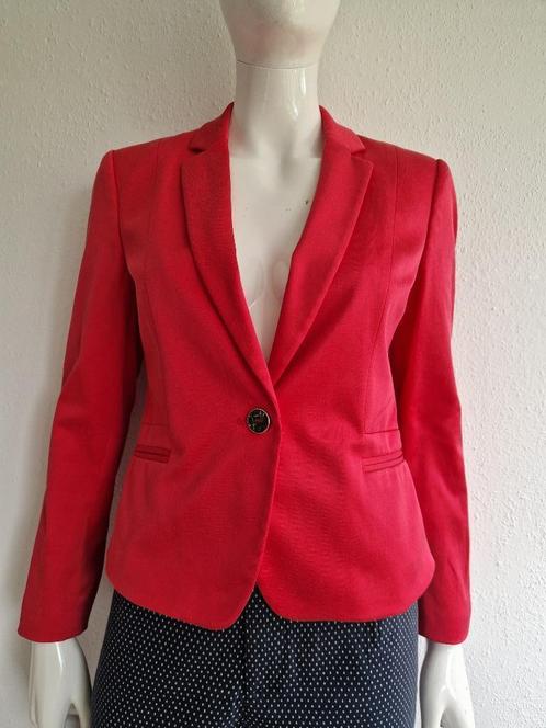 Ferrache blazer. Maat 38, Fuchsia., Kleding | Dames, Jasjes, Kostuums en Pakken, Zo goed als nieuw, Jasje, Maat 38/40 (M), Roze
