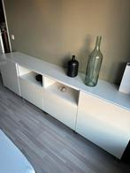 Witte dressoir kast, Huis en Inrichting, Kunststof, Ophalen of Verzenden, Zo goed als nieuw, 200 cm of meer