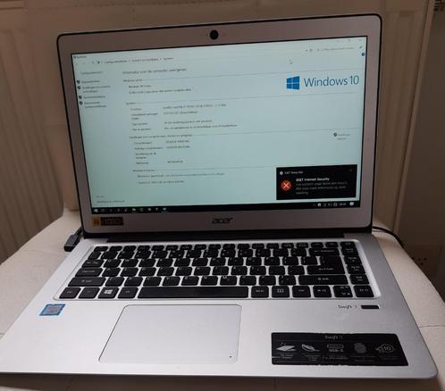 Acer Swift 3 SF314-51-53S8 laptop 14 inch scherm, Computers en Software, Windows Laptops, Gebruikt, 14 inch, SSD, 2 tot 3 Ghz