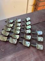 L-beslag montageset voor schutting 20 stuks, Ophalen, Overige typen, Pp, Pp