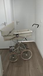 Retro crème kinderwagen, Kinderen en Baby's, Kinderwagens en Combinaties, Ophalen, Gebruikt, Overige merken
