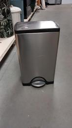 Simplehuman RVS Pedaalemmer - 40L+, Ophalen, Gebruikt, Met pedaal, 50 tot 75 cm