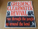 C.C.R. - Run through the jungle / Up around the bend, Cd's en Dvd's, Vinyl Singles, Ophalen of Verzenden, Zo goed als nieuw, Pop