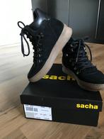 WEDGE SNEAKER SUEDE ZWART maat 39, Zwart, Ophalen of Verzenden, Sacha, Sneakers of Gympen