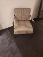 zgan fraaie beige fauteuil ( 500740), Ophalen of Verzenden, Zo goed als nieuw, 75 tot 100 cm, 50 tot 75 cm