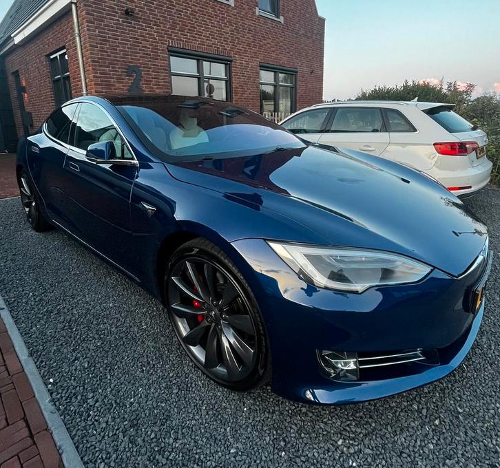 Tesla Model S P100D Ludicrous+ ; FULL OPTIONS (plaid), Auto's, Tesla, Particulier, Model S, 360° camera, 4x4, ABS, Achteruitrijcamera