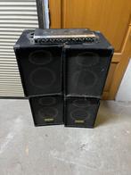 Muziek boxen, Zo goed als nieuw, 120 watt of meer, Front, Rear of Stereo speakers, Ophalen