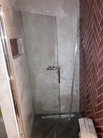 Glazen douchedeur voor in nis, Huis en Inrichting, Badkamer | Complete badkamers, Ophalen, Zo goed als nieuw