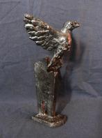 Bronzen sculptuur Duif WHZB door Jaap Hartman 2007 h. 16 cm, Antiek en Kunst, Ophalen of Verzenden