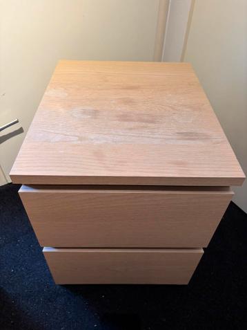 Ikea nachtkastje malm 2 stuks - afbeelding 5