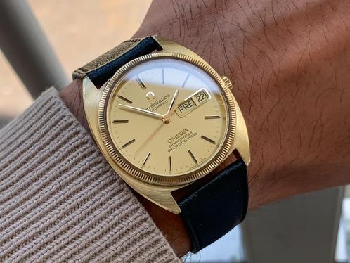 Omega Constellation uit 1972, Sieraden, Tassen en Uiterlijk, Horloges | Heren, Zo goed als nieuw, Polshorloge, Omega, Goud, Staal