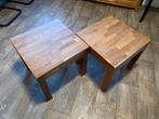 Set van 2 nette bijzettafels, Ophalen, 50 tot 100 cm, Zo goed als nieuw, Minder dan 50 cm