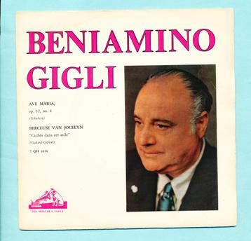 EP Beniamino Gigli beschikbaar voor biedingen