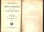 Biblia Hebraica Stutgartensia, Gelezen, Jodendom, Ophalen of Verzenden