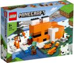 LEGO Minecraft De Vossenhut - 21178, Ophalen of Verzenden, Zo goed als nieuw, Complete set, Lego