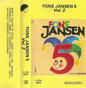 FONS JANSEN - 5 VOL.2 (CASSETTEBANDJE) beschikbaar voor biedingen