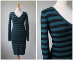 Nikkie - NIEUW / prachtige groen met zwarte jurk / maat S, Verzenden, Nieuw, Nikkie, Maat 36 (S)