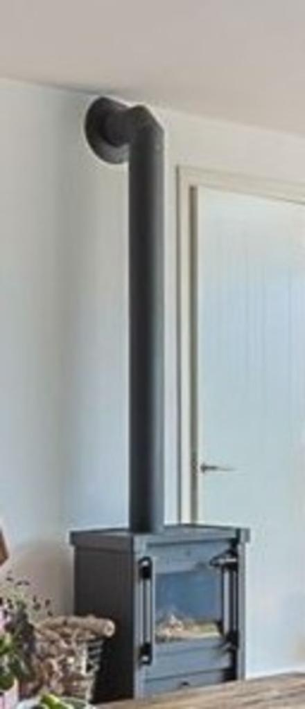 Mooie gaskachel Beaufort Classic Fire Gas cc met kachelpijp, Huis en Inrichting, Kachels, Gebruikt, Vrijstaand, Gaskachel, Gas