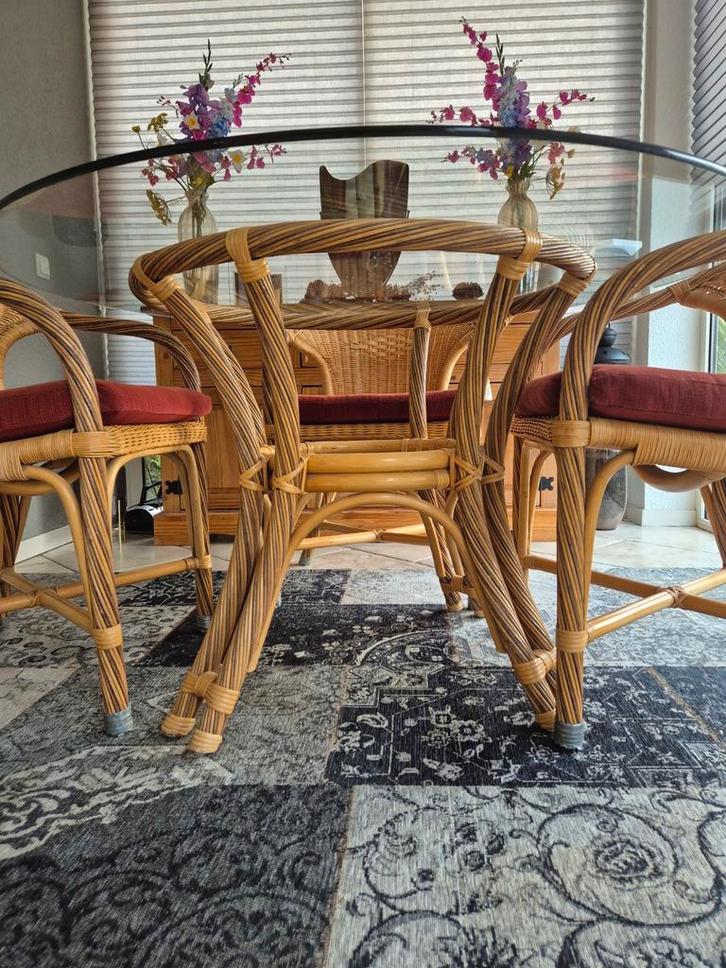 rotan serre set, Tuin en Terras, Tuinstoelen, Ophalen