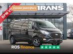 Ford Transit Custom 2.0 TDCI 130, Auto's, Zwart, Bedrijf, Ford, Lease