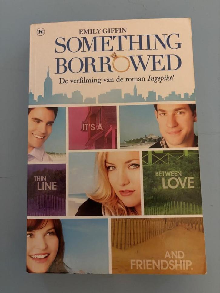 Emily Giffin : something borrowed  ingepikt, Boeken, Chicklit, Zo goed als nieuw, Ophalen