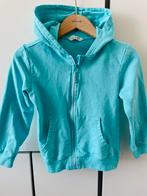 Capuchonvest Coccodrillo Turquoise Maat 122 Als nieuw Katoen, Kinderen en Baby's, Kinderkleding | Maat 122, Coccodrillo, Jongen of Meisje