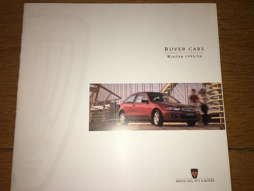 Rover 1995/96 brochure/folder: Mini 800 600 400 200 100 Tour, Boeken, Auto's | Folders en Tijdschriften, Zo goed als nieuw, Overige merken