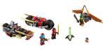 Lego, Ninjago, 70600, Ninja Bike Chase, Kinderen en Baby's, Speelgoed | Duplo en Lego, Ophalen of Verzenden, Zo goed als nieuw