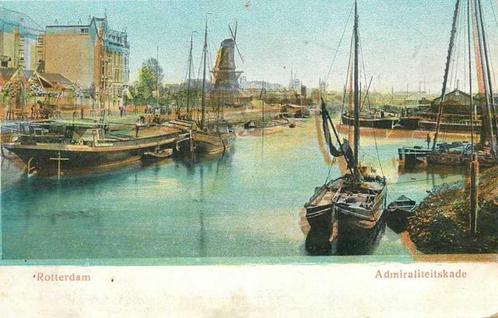 (380-234-039) Rotterdam Admiraliteitskade, Verzamelen, Ansichtkaarten | Nederland, Zuid-Holland, Verzenden