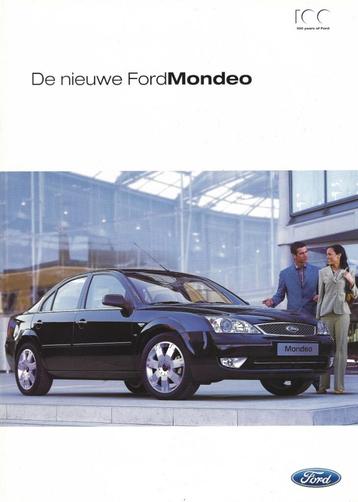 Brochure Ford Mondeo 2003 beschikbaar voor biedingen