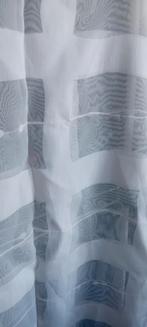 2x Inbetween gordijnen glasgordijnen met vlinderplooi, Gebruikt, 200 cm of meer, Crème, Ophalen of Verzenden