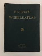 Patria’s Wereldatlas uitgave de dag Antwerpen 1939, Ophalen of Verzenden, Patria