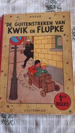 Hergé De guitenstreken van kwik en flupke, Ophalen of Verzenden