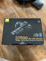 Nikon D7500 Camera met 18-140MM lens, Audio, Tv en Foto, Spiegelreflex, 4 t/m 7 keer, Ophalen of Verzenden, Zo goed als nieuw