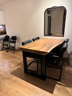 Suar hout tafel, Huis en Inrichting, Tafels | Eettafels, Ophalen, Rechthoekig, 50 tot 100 cm