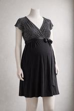 Noppies zwangerschapsjurk, zwart met witte stippen, maat S, Kleding | Dames, Positiekleding, Ophalen of Verzenden, Zo goed als nieuw