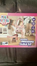 Houten make up tafel, Kinderen en Baby's, Speelgoed | Houten speelgoed, Nieuw, Ophalen of Verzenden