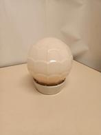 Vintage Plafondlamp thabur art deco Roze Glas Porselein, Huis en Inrichting, Ophalen of Verzenden, Gebruikt, Glas, Vintage